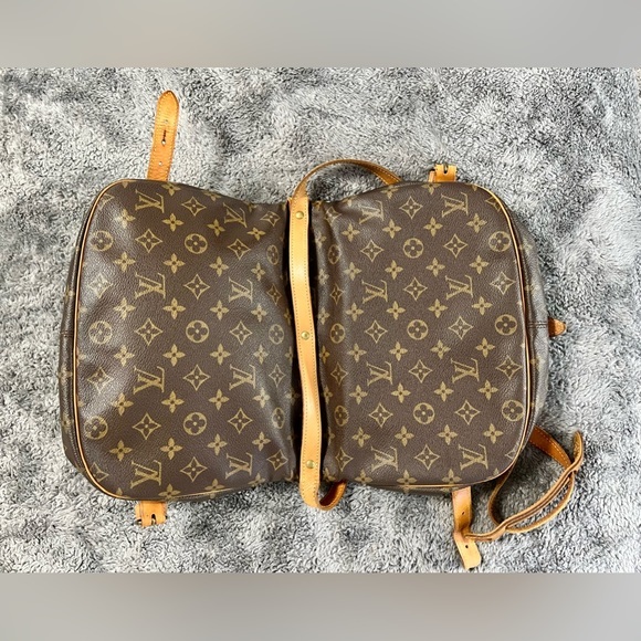 Louis Vuitton Saumur 30 Crossbody Double Saddle Brown Messenger - Picture 10 of 16
